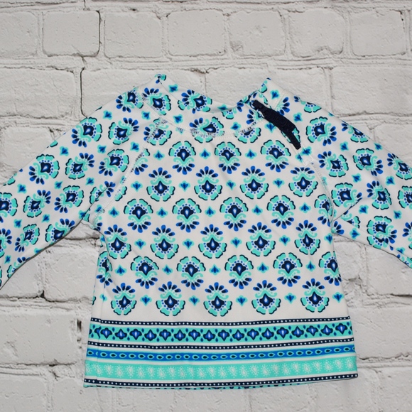 Carter's Girl's Long Sleeve Swim Top - Picture 1 of 4